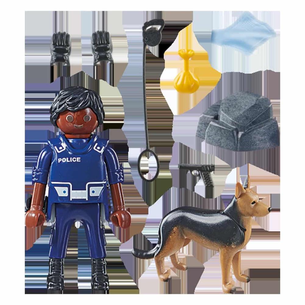 Playmobil71162 Playmobil Special Plus Αστυνομικός Με Σκύλο-Ανιχνευτήpapell.gr