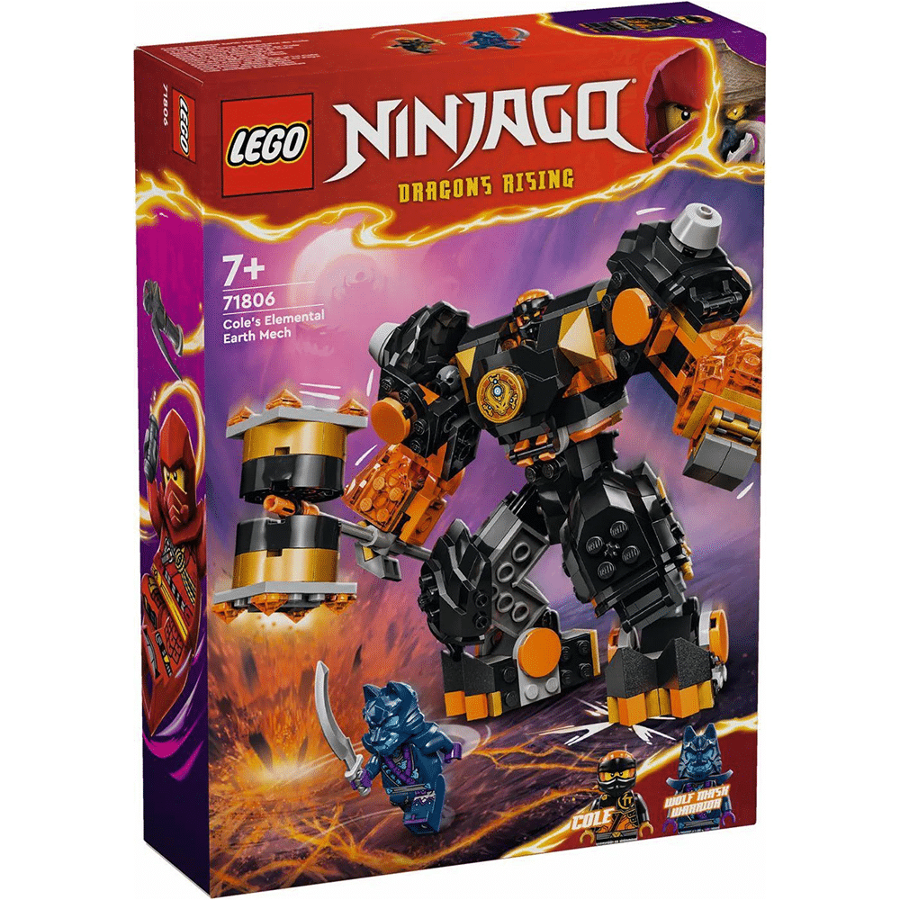 Lego71806 Lego Ninjago Cole'S Elemental Earth Mechpapell.gr