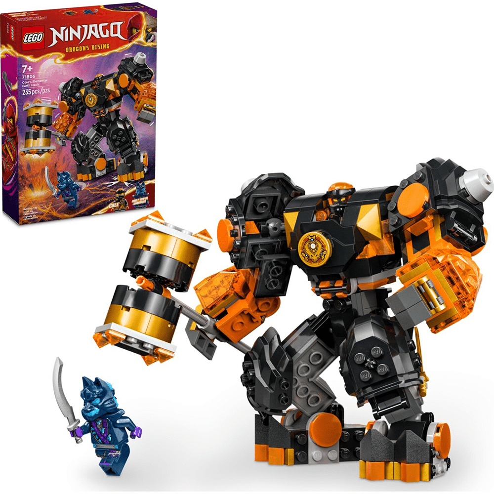 Lego71806 Lego Ninjago Cole'S Elemental Earth Mechpapell.gr