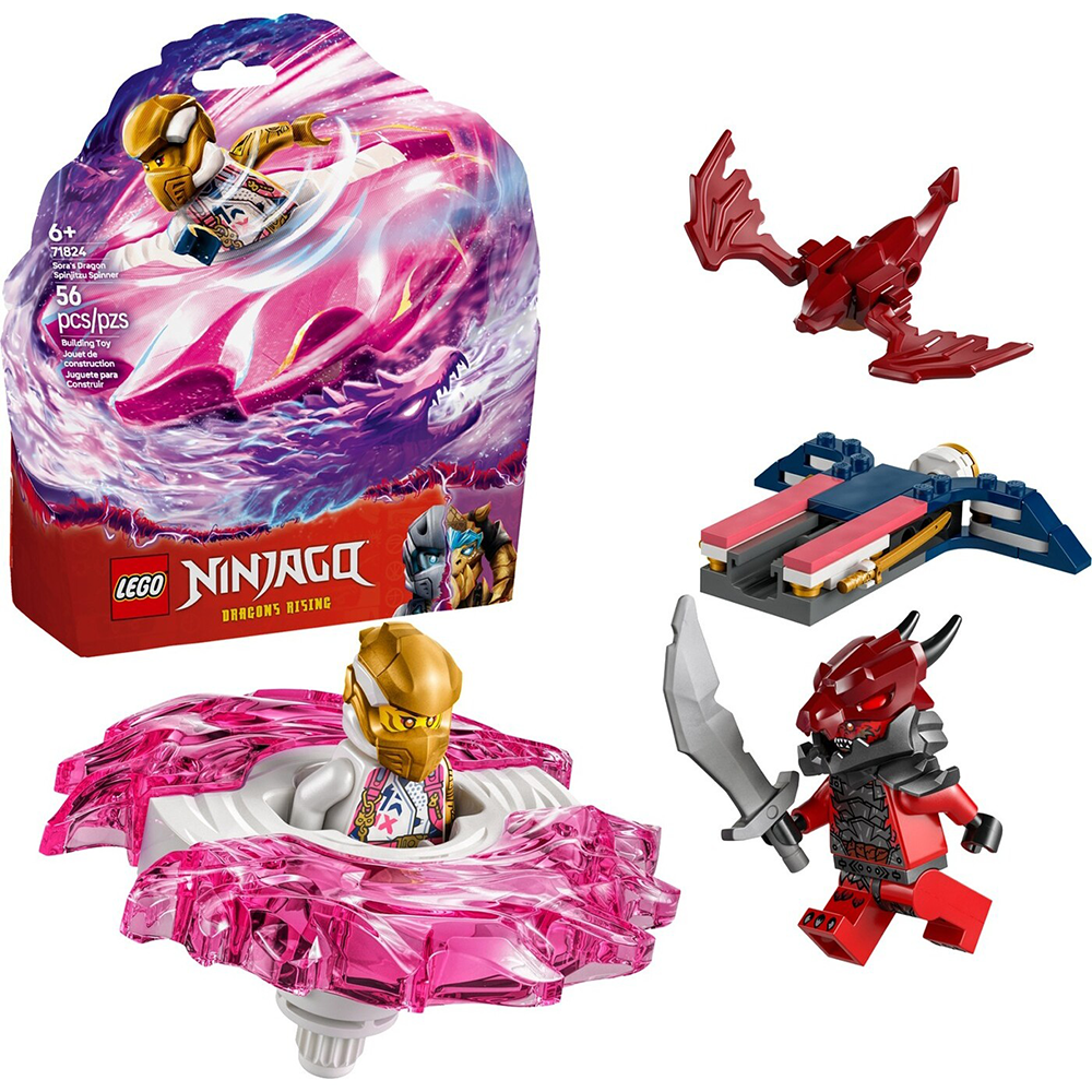 Lego71824 Lego Ninjago Sora's Dragon Spinjitzu Spinnerpapell.gr