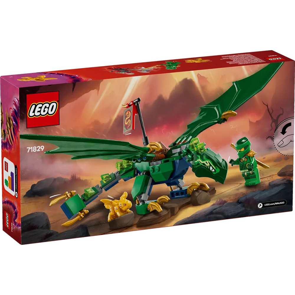 Lego71829 Lego Ninjago Lloy's Green Forest Dragonpapell.gr