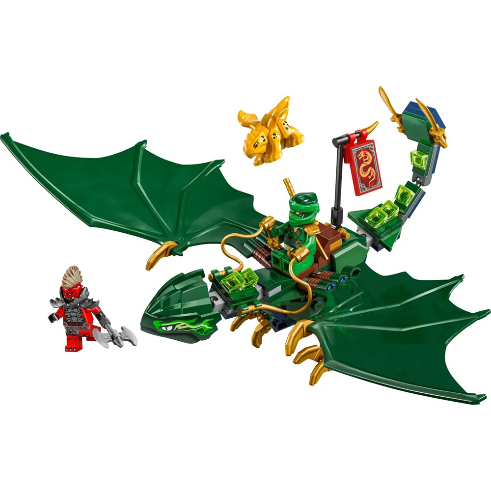Lego71829 Lego Ninjago Lloy's Green Forest Dragonpapell.gr