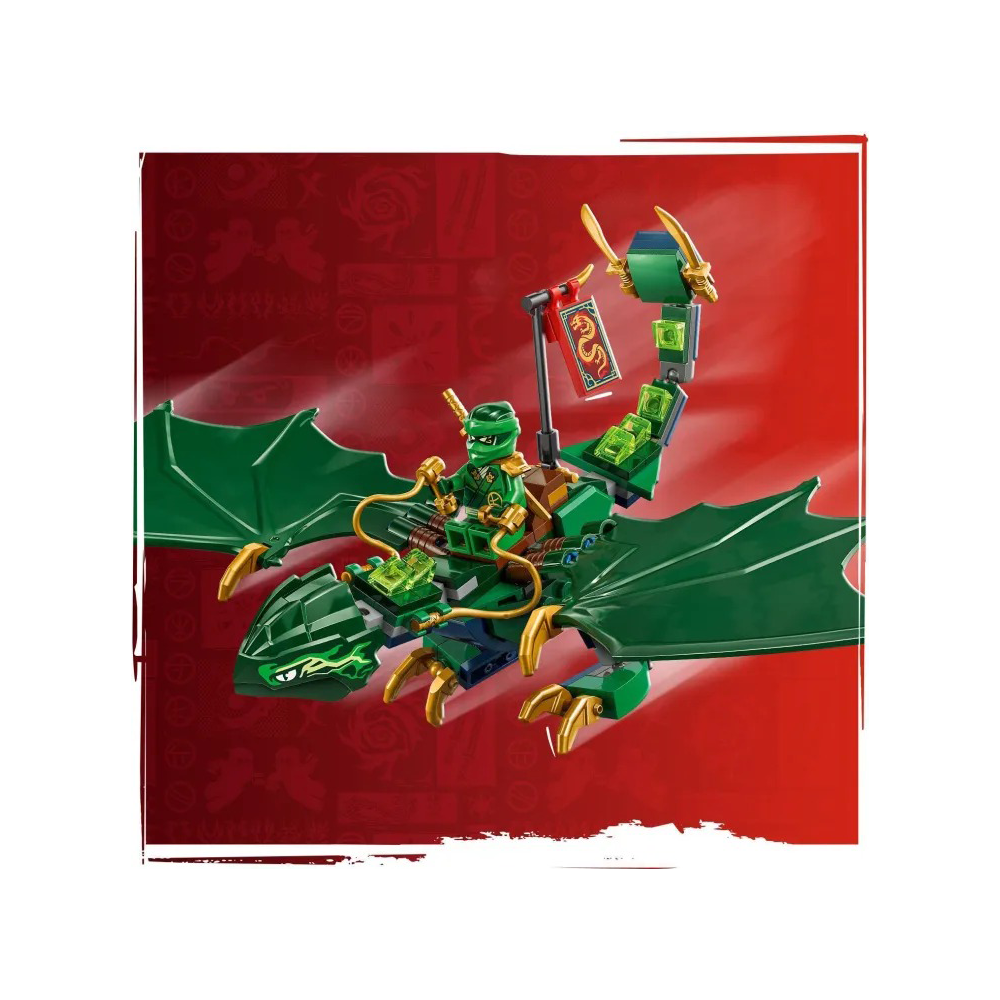 Lego71829 Lego Ninjago Lloy's Green Forest Dragonpapell.gr