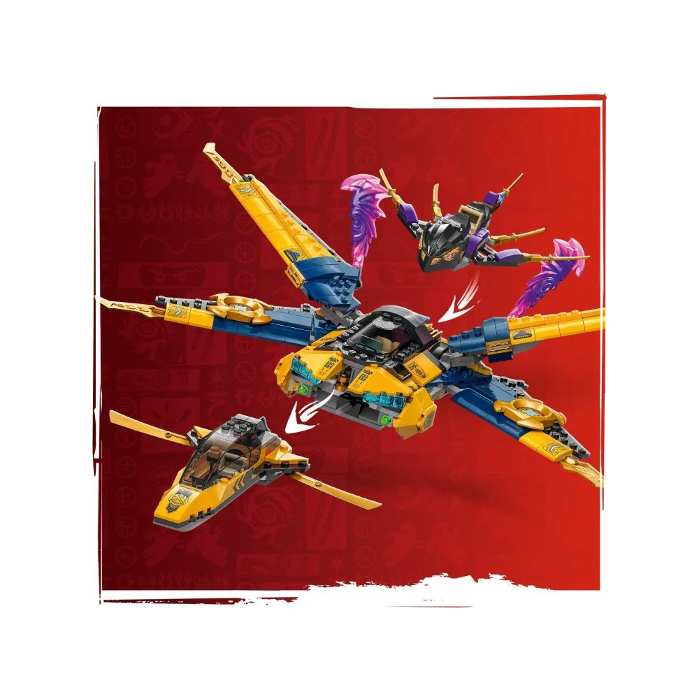 Lego71833 Lego Ninjago Ras & Arin's Super Storm Jetpapell.gr