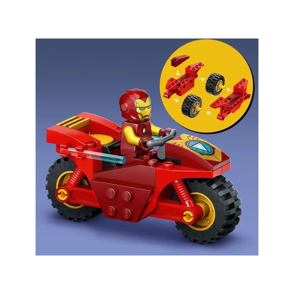 Lego76287 Lego Super Heroes Iron Man With Bike & The Hulkpapell.gr