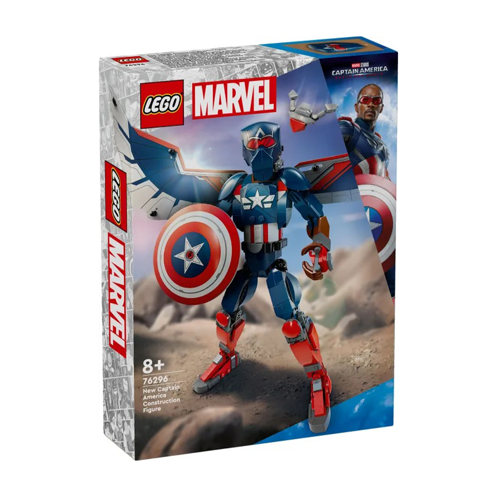 Lego76296 Lego Super Heroes New Captain America Construction Figurepapell.gr