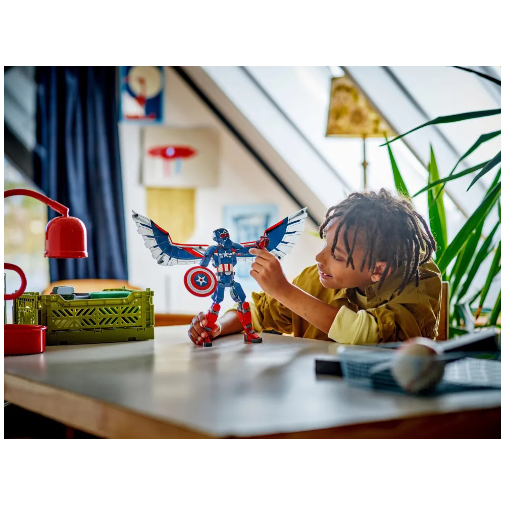 Lego76296 Lego Super Heroes New Captain America Construction Figurepapell.gr