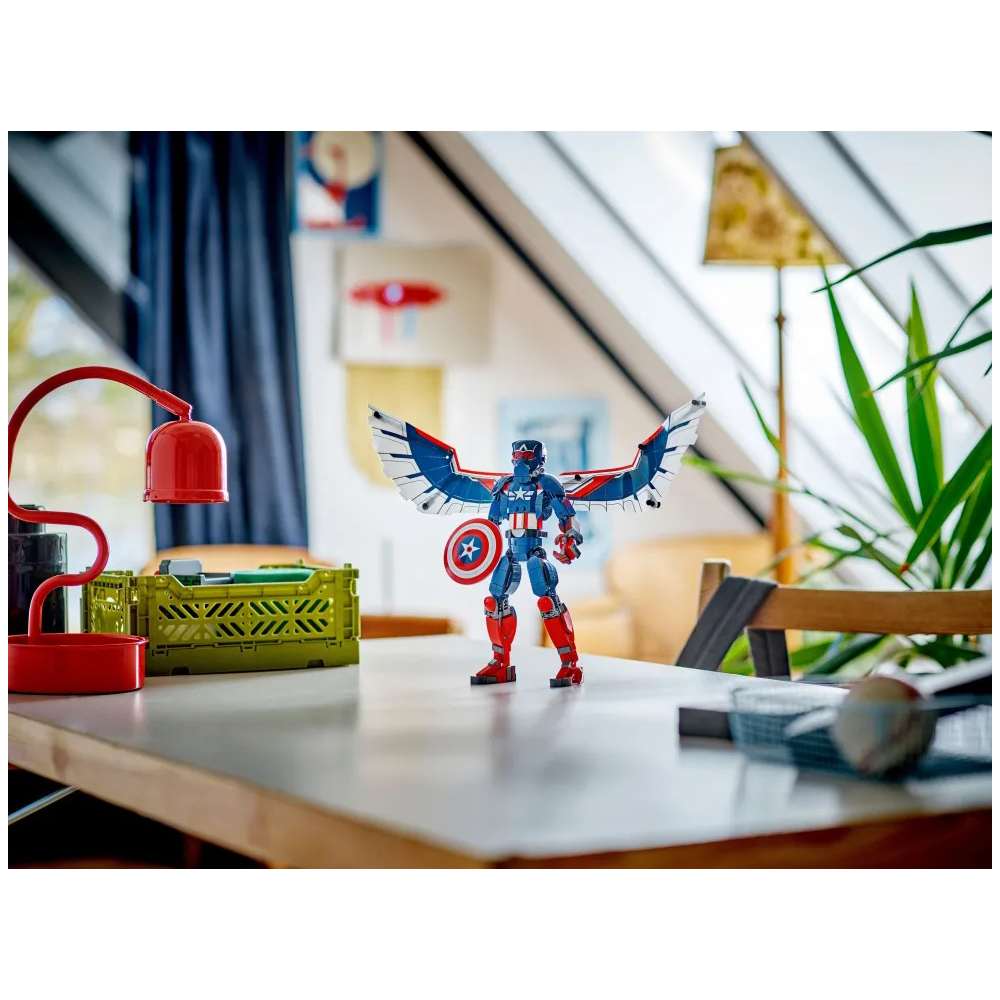 Lego76296 Lego Super Heroes New Captain America Construction Figurepapell.gr