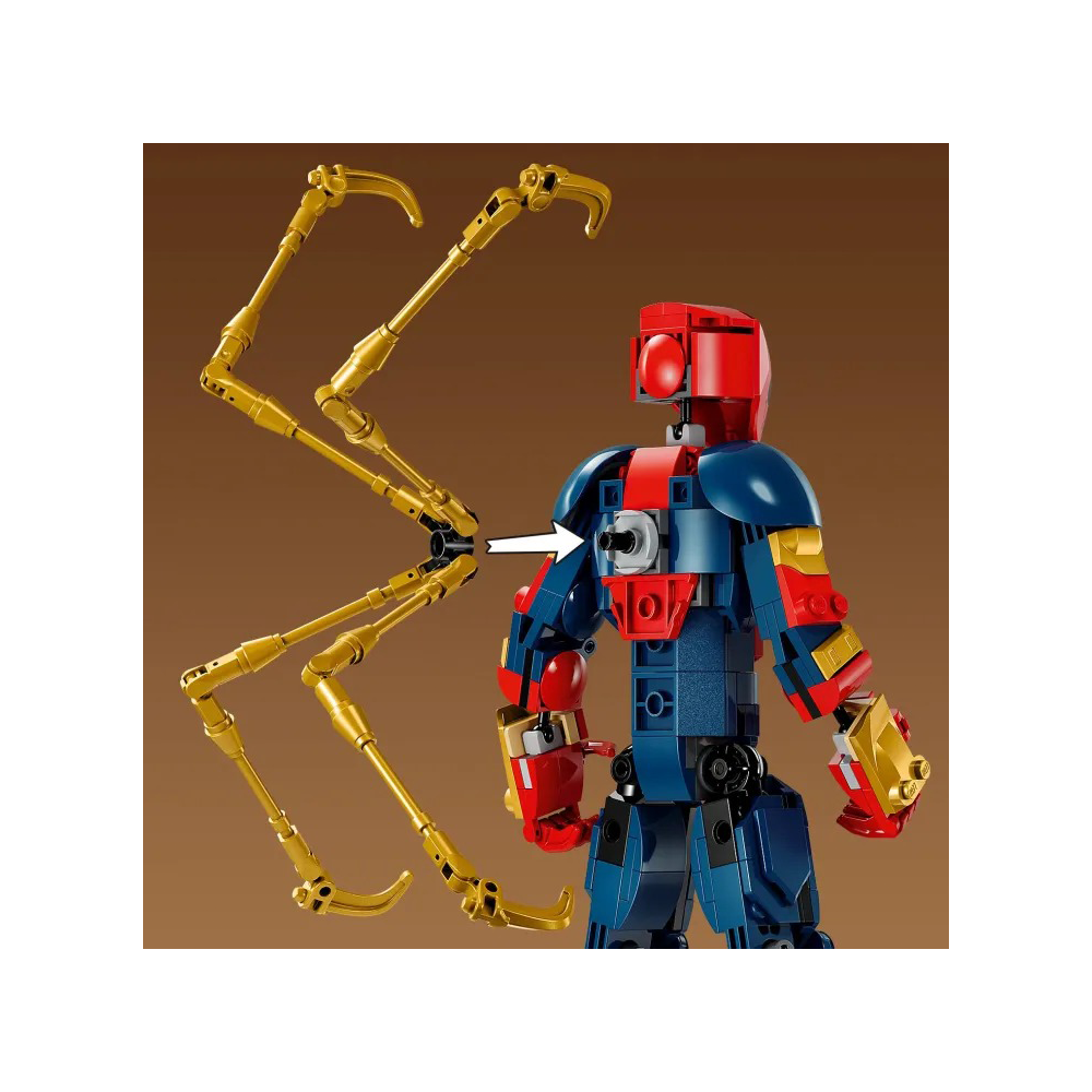 Lego76298 Lego Super Heroes Iron Spider-Man Constructionpapell.gr