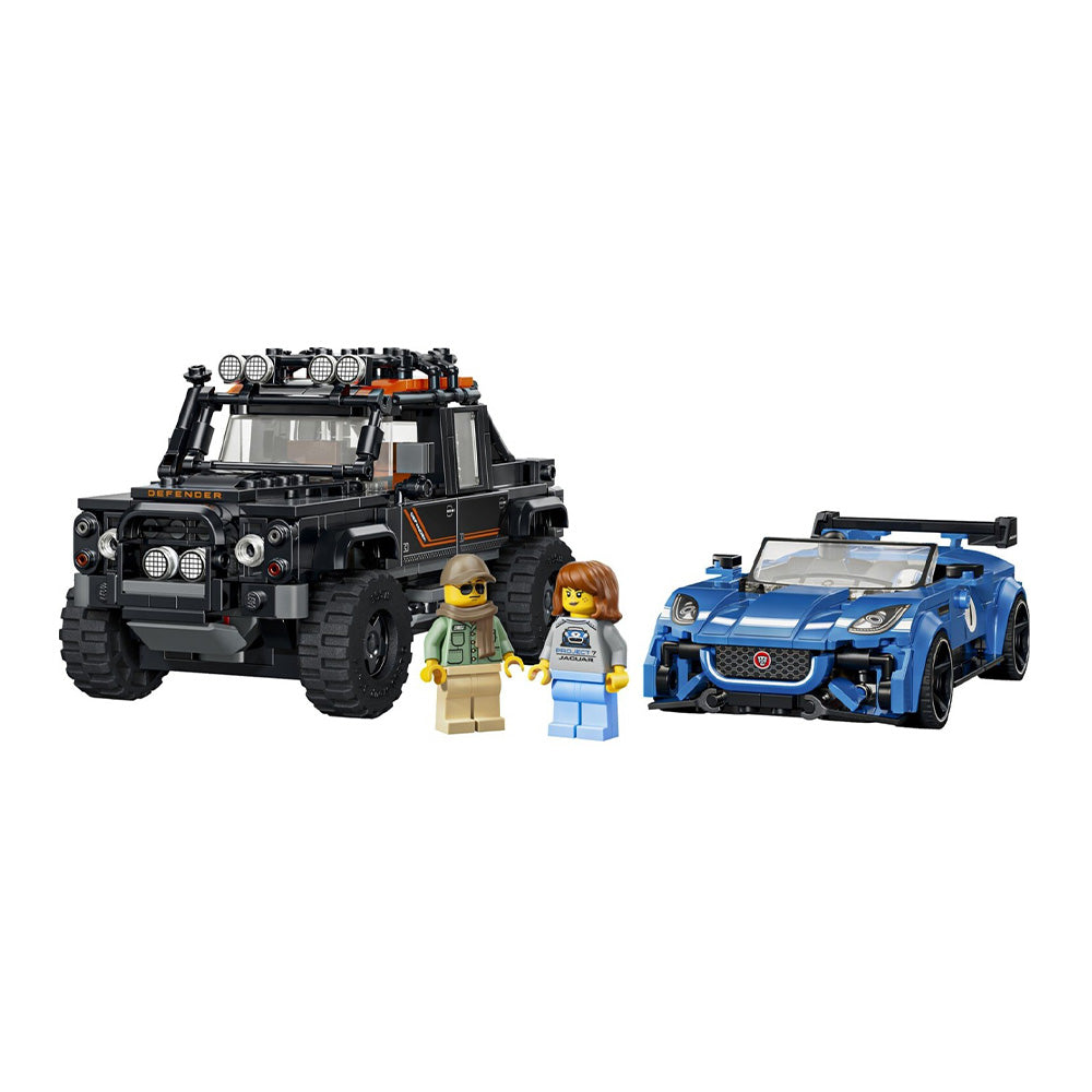 77264 Lego Speed Champions Jaguar Project 7 & Land Rover Defender