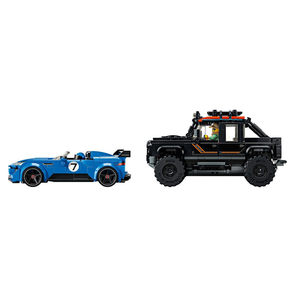 77264 Lego Speed Champions Jaguar Project 7 & Land Rover Defender