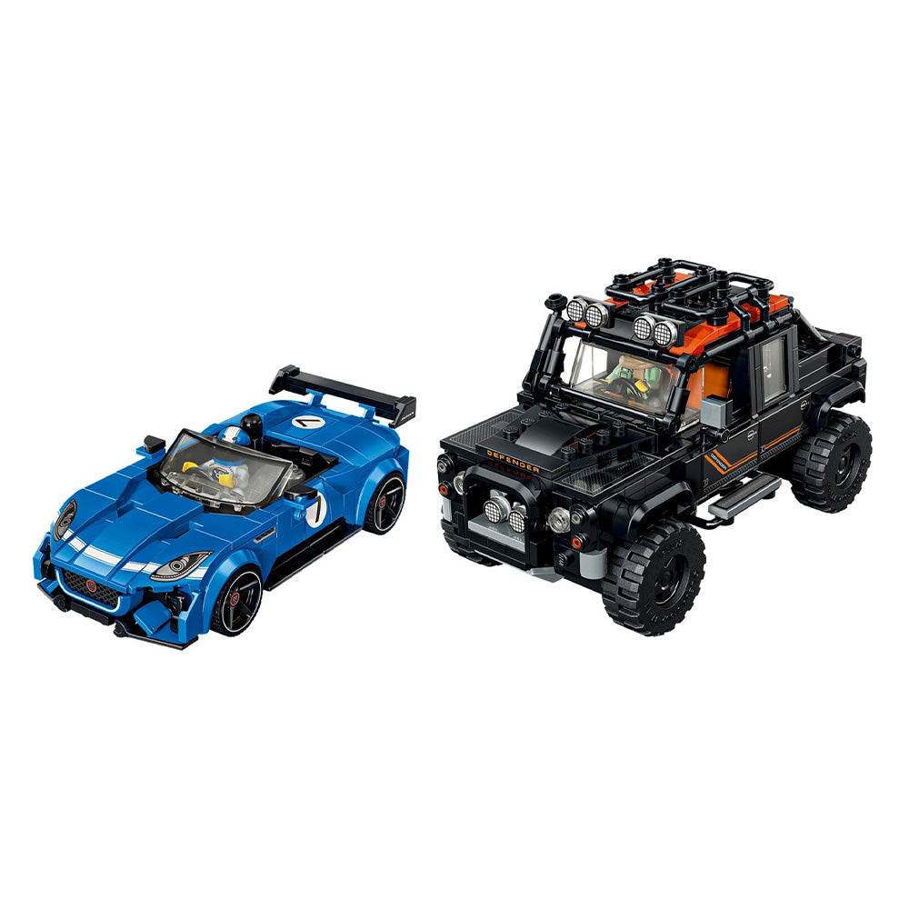 77264 Lego Speed Champions Jaguar Project 7 & Land Rover Defender