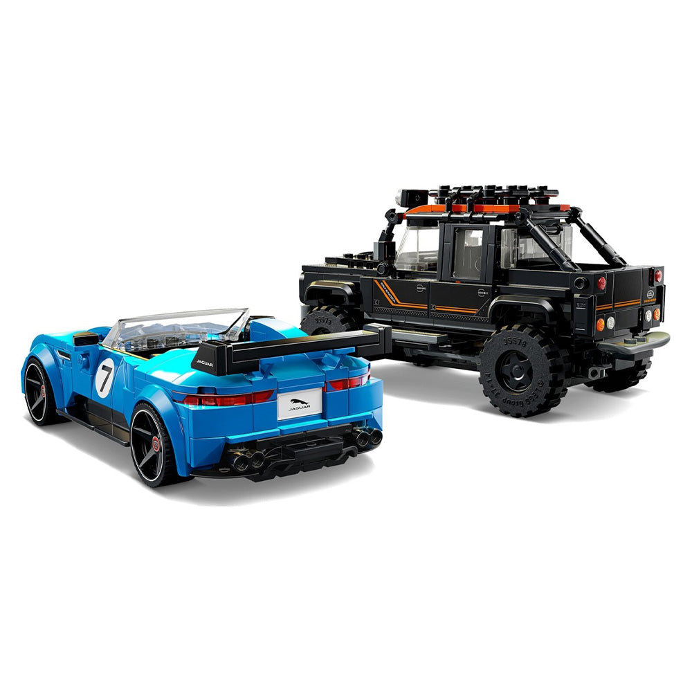 77264 Lego Speed Champions Jaguar Project 7 & Land Rover Defender