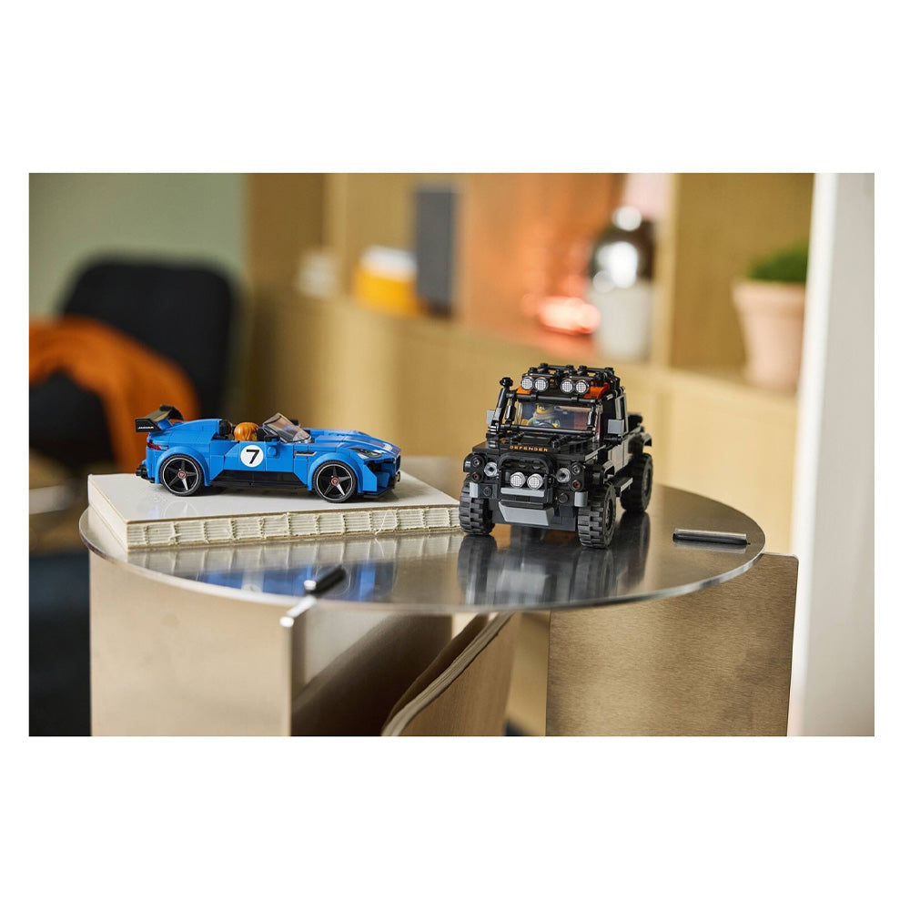 77264 Lego Speed Champions Jaguar Project 7 & Land Rover Defender