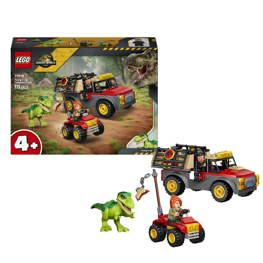 77978 Lego Jurassic World - Young T. Rex Transport Truck