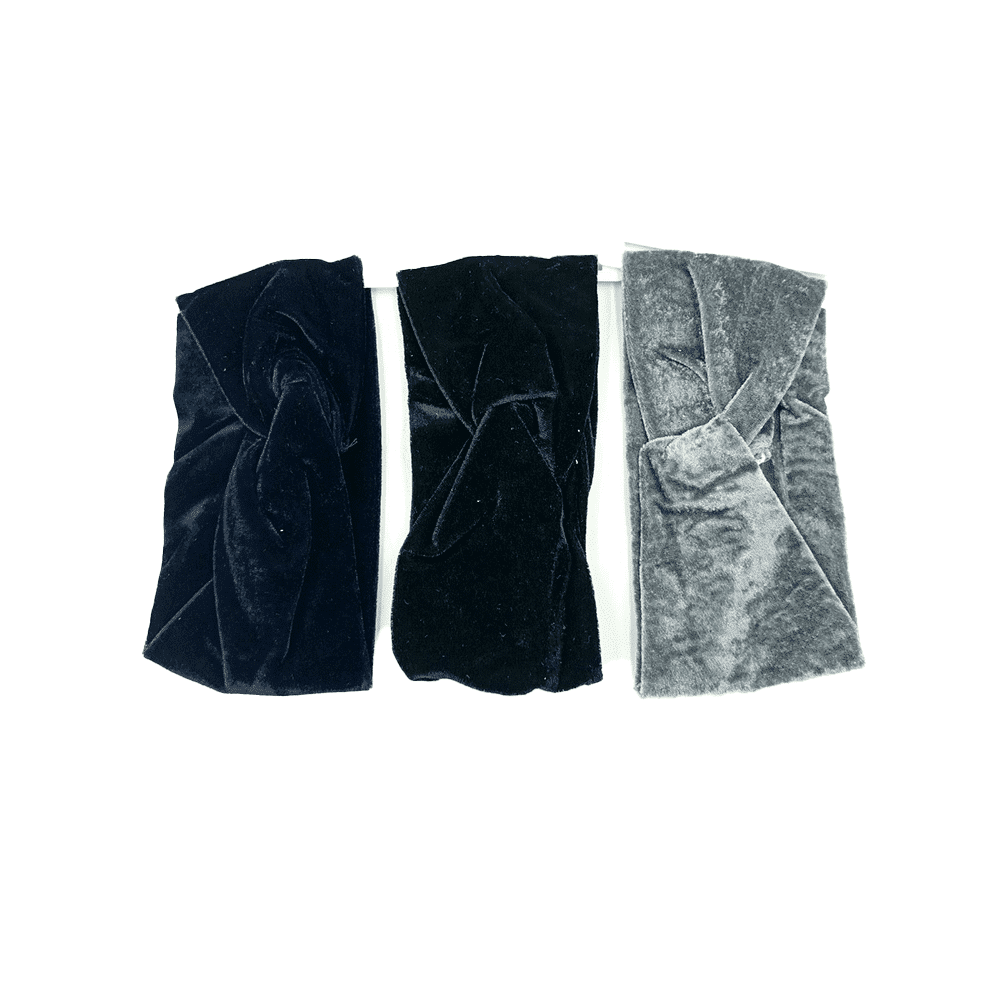 Κορδελα Μαλλιων Βελουδινη Με Δεσιμο 6 Χρωματα