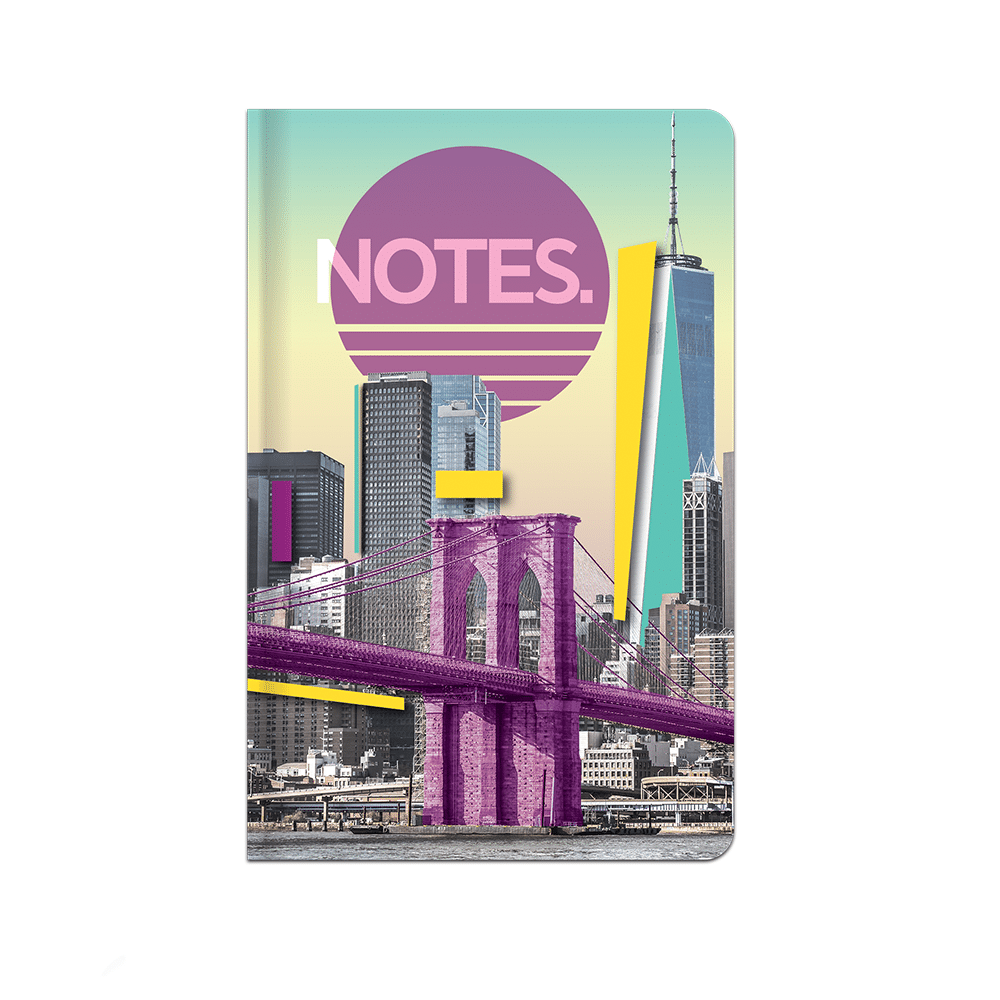 Σημειωματαριο City Notepad A6 4 Σχεδια
