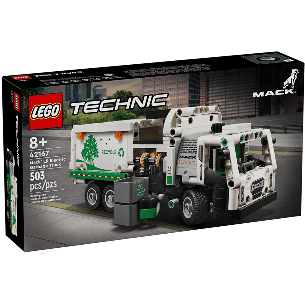 42167 Lego Technic Mack Lr Electric Garbage Truck