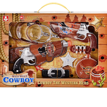 Σετ Cowboy 2 Οπλα-Θηκες Με Σπιρουνια