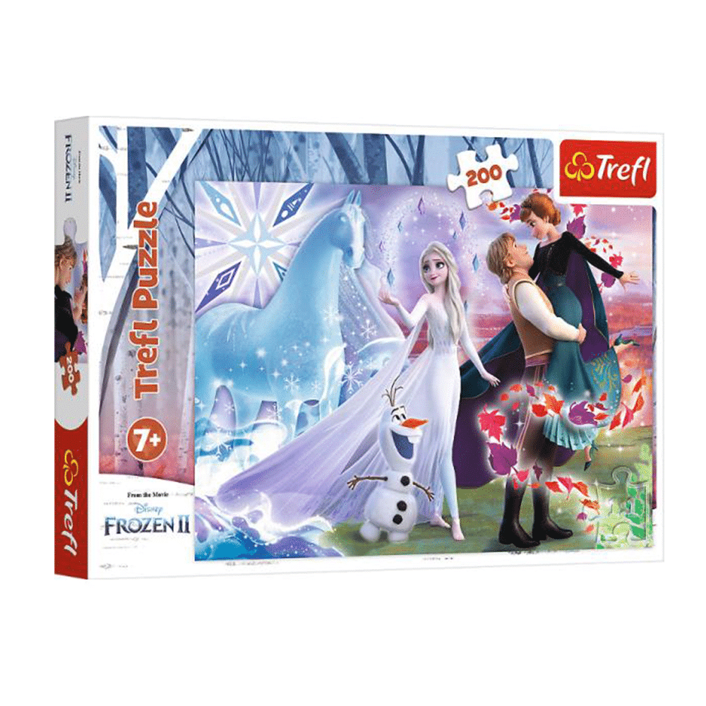 Trefl Puzzle 200Pcs Frozen The Magical Sister'S World