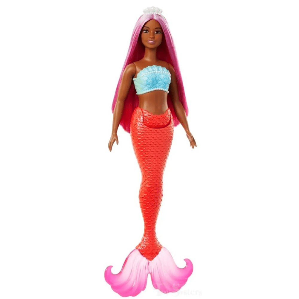 Mattel Barbie - Dreamtopia Γοργoνα Πορτοκαλι