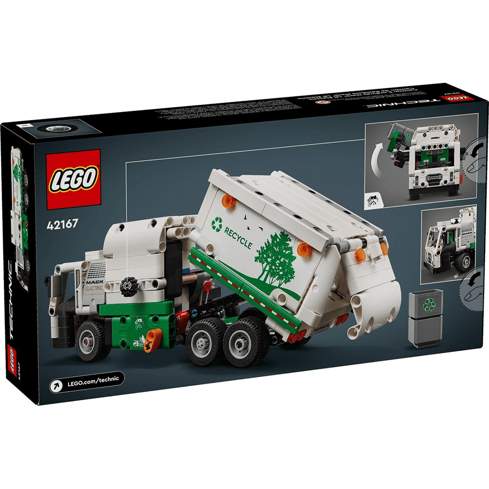 42167 Lego Technic Mack Lr Electric Garbage Truck
