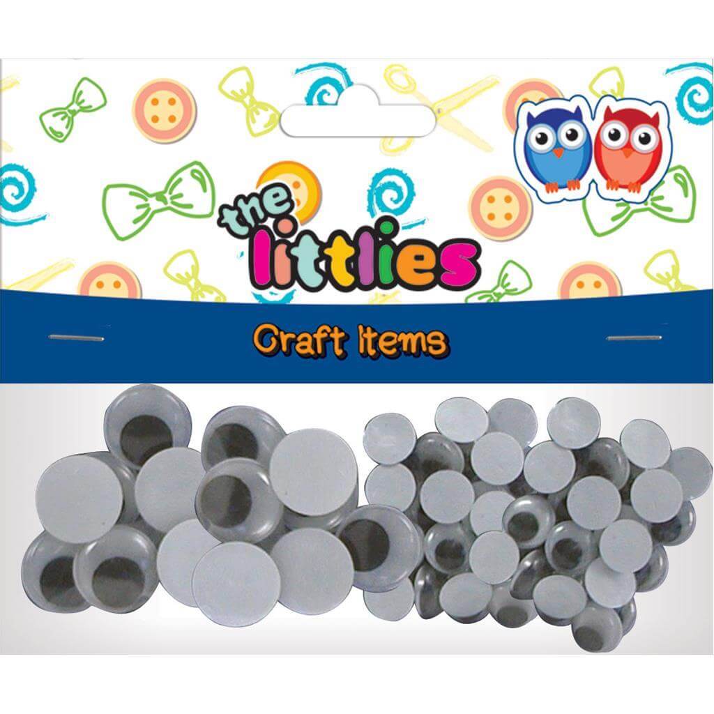 The Littlies Ματακια Κινουμενα Στρογγυλα 20X15Mm-20X20Mm 40Tem