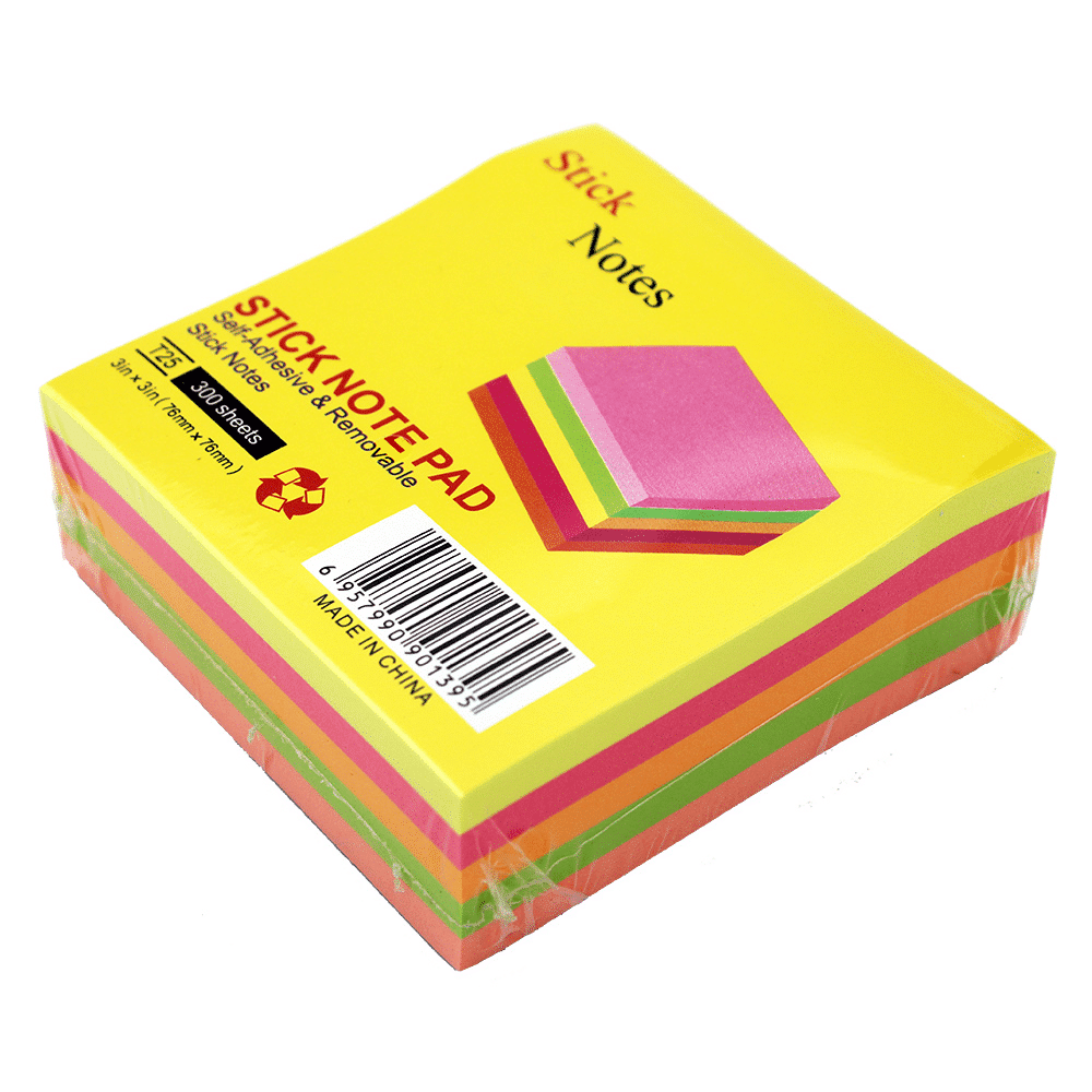 OEMStick Notes Πολύχρωμα 300 Φύλλα 7.6X7.6εκpapell.gr