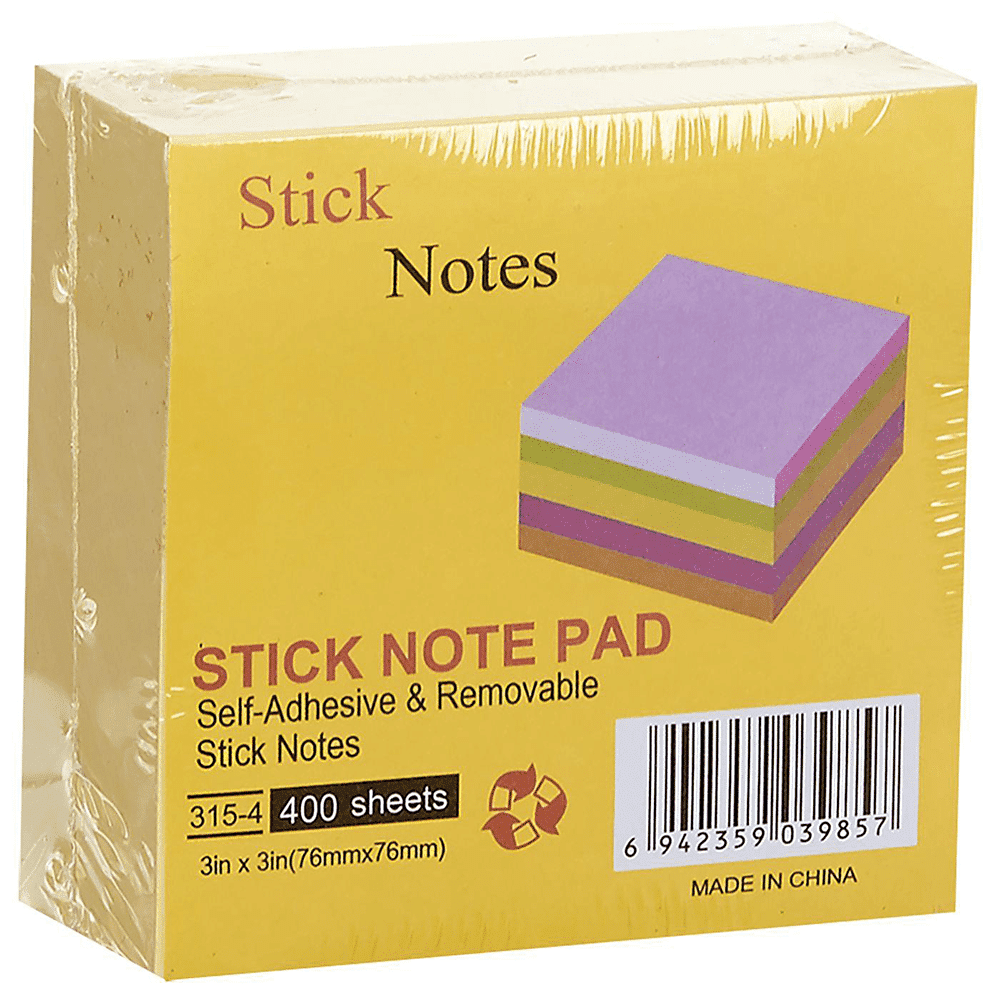Stick Notes Pad Κιτρινο 300 Φυλλα