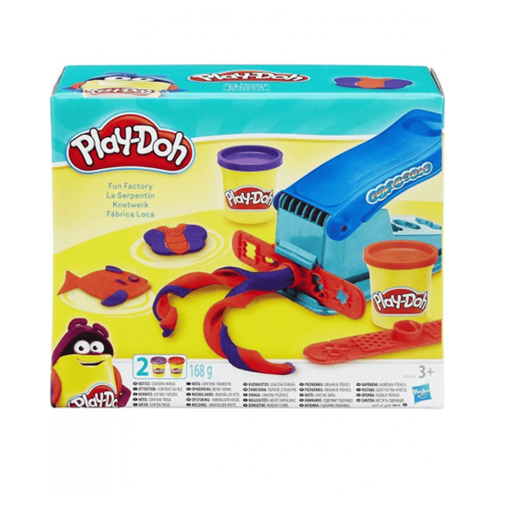 Play - Doh Basic Fun Factory Πρεσσα Με 2 Βαζακια