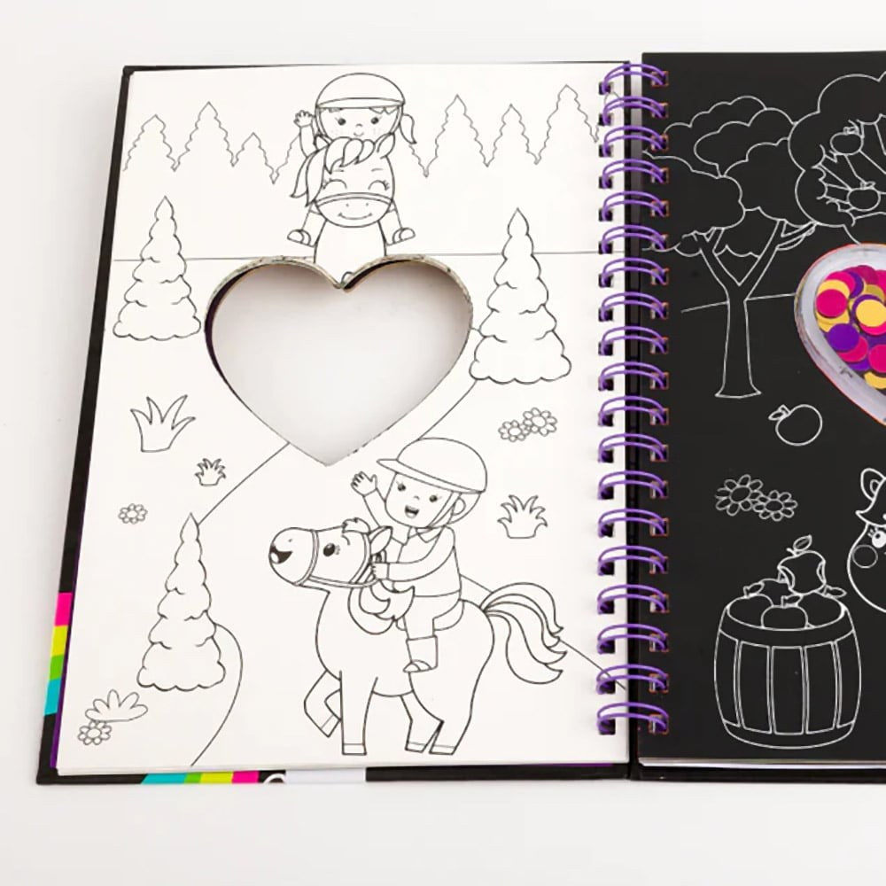 Scratch Art Sparkles: Ponies