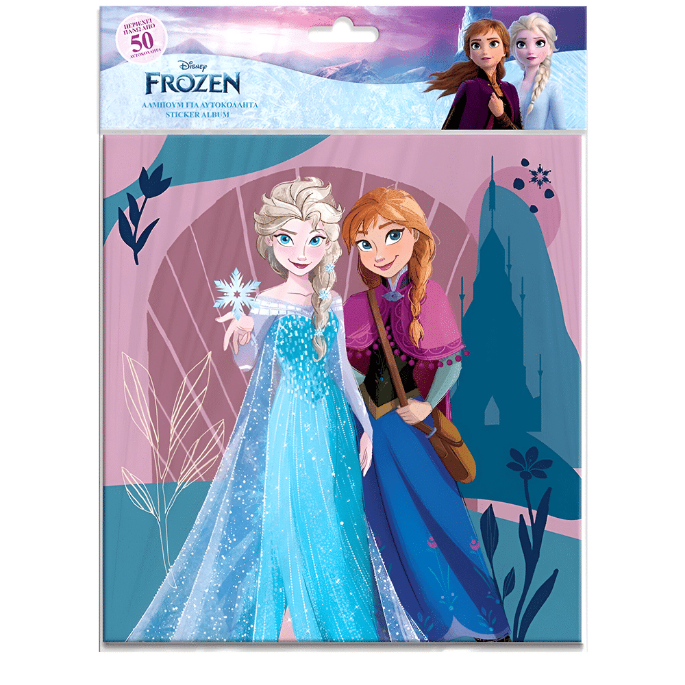 Frozen Album Αυτοκολλητα 20Χ21Cm 12Φ