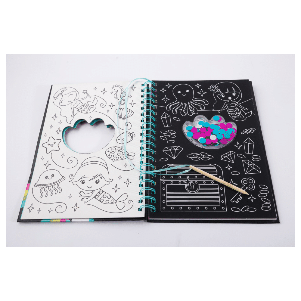 Scratch Art Sparkles: I Love Mermaids