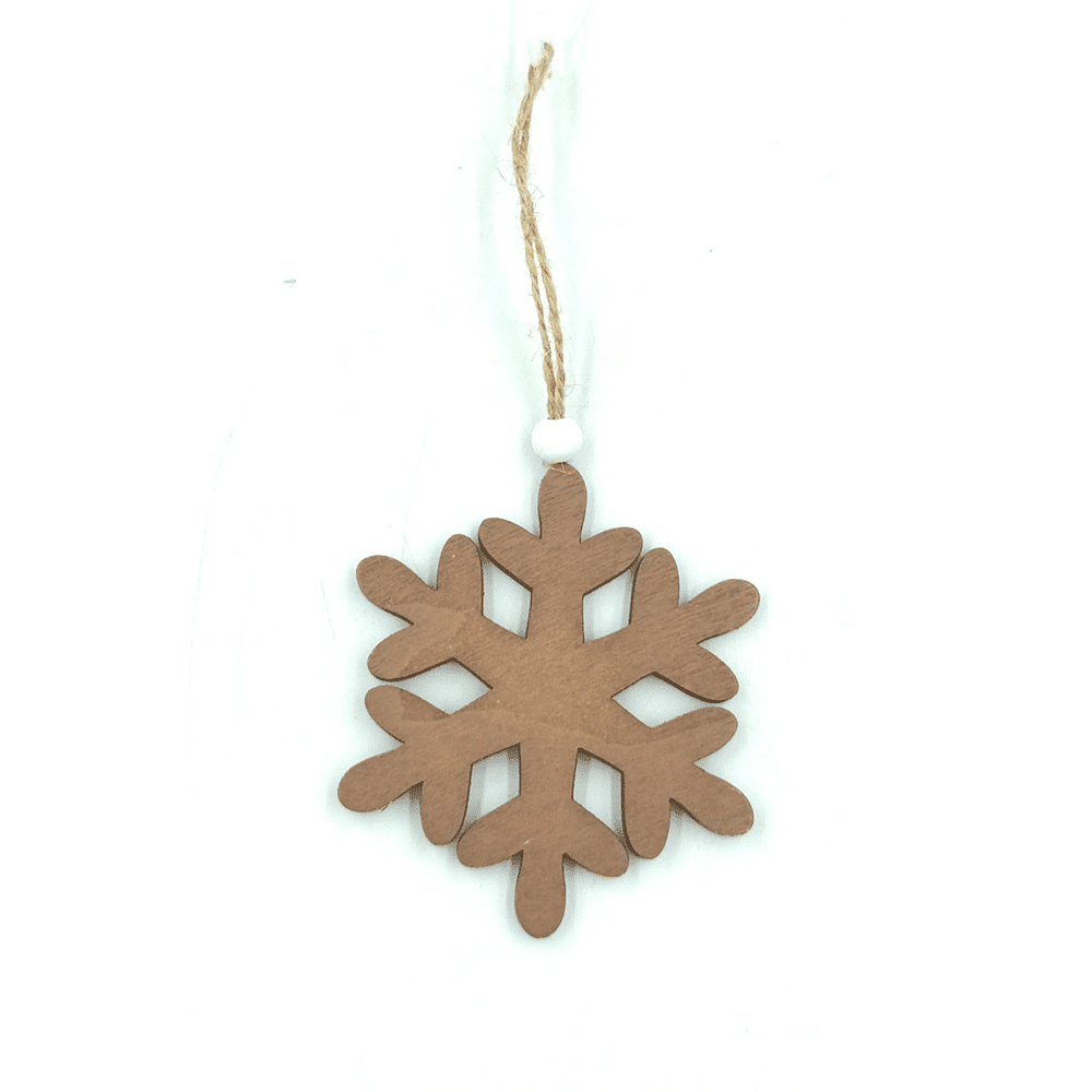 papell.grΞυλινο Στολιδι Νιφαδα Σε 3 Σχεδιαpapell.gr