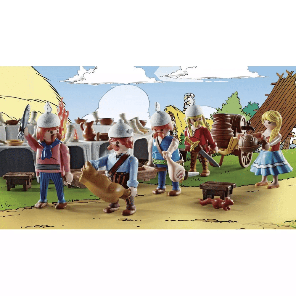 70931 Playmobil Asterix Γιορτη Στο Γαλατικο Χωριο