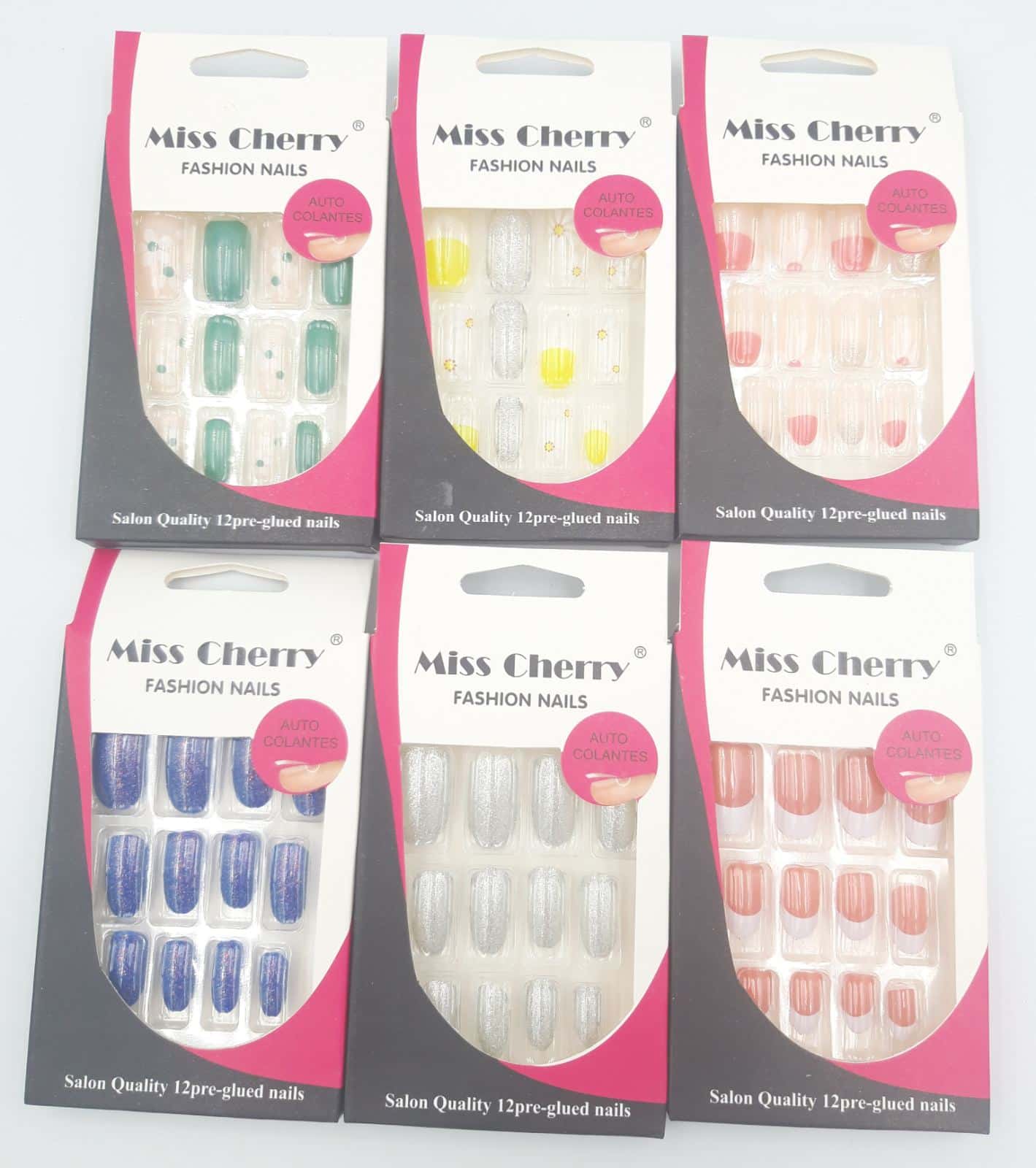 papell.grΤεχνητα Νυχια Miss Cherry Fashion Nailspapell.gr