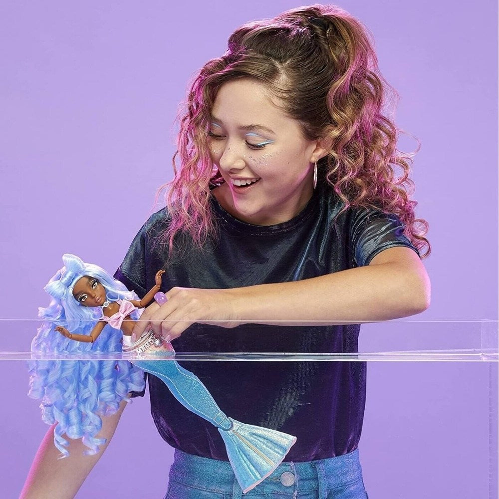 MgaMga Entertainment Mermaze Mermaidz Shellnelle Mermaid Color Change Κουκλα - Γοργονα - Shellnellepapell.gr