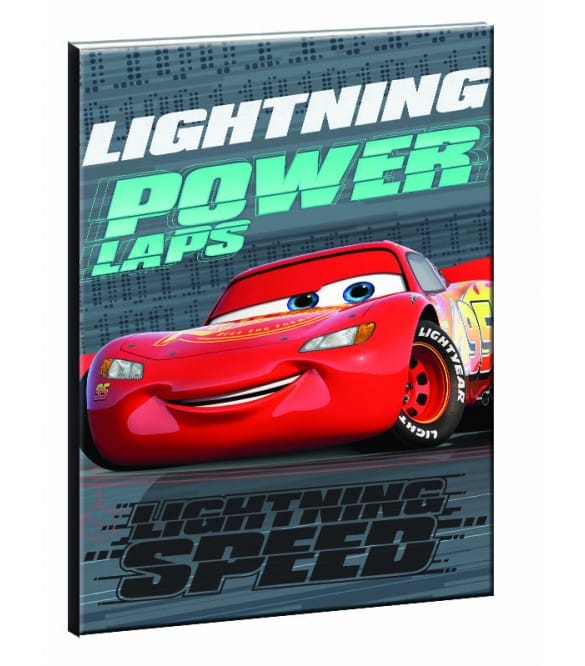 Τετραδιο Καρφιτσα Cars Power Laps