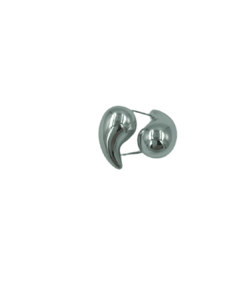 Σκουλαρικια Δακρυα Stainless Steel 3.5 Ek Ασημι