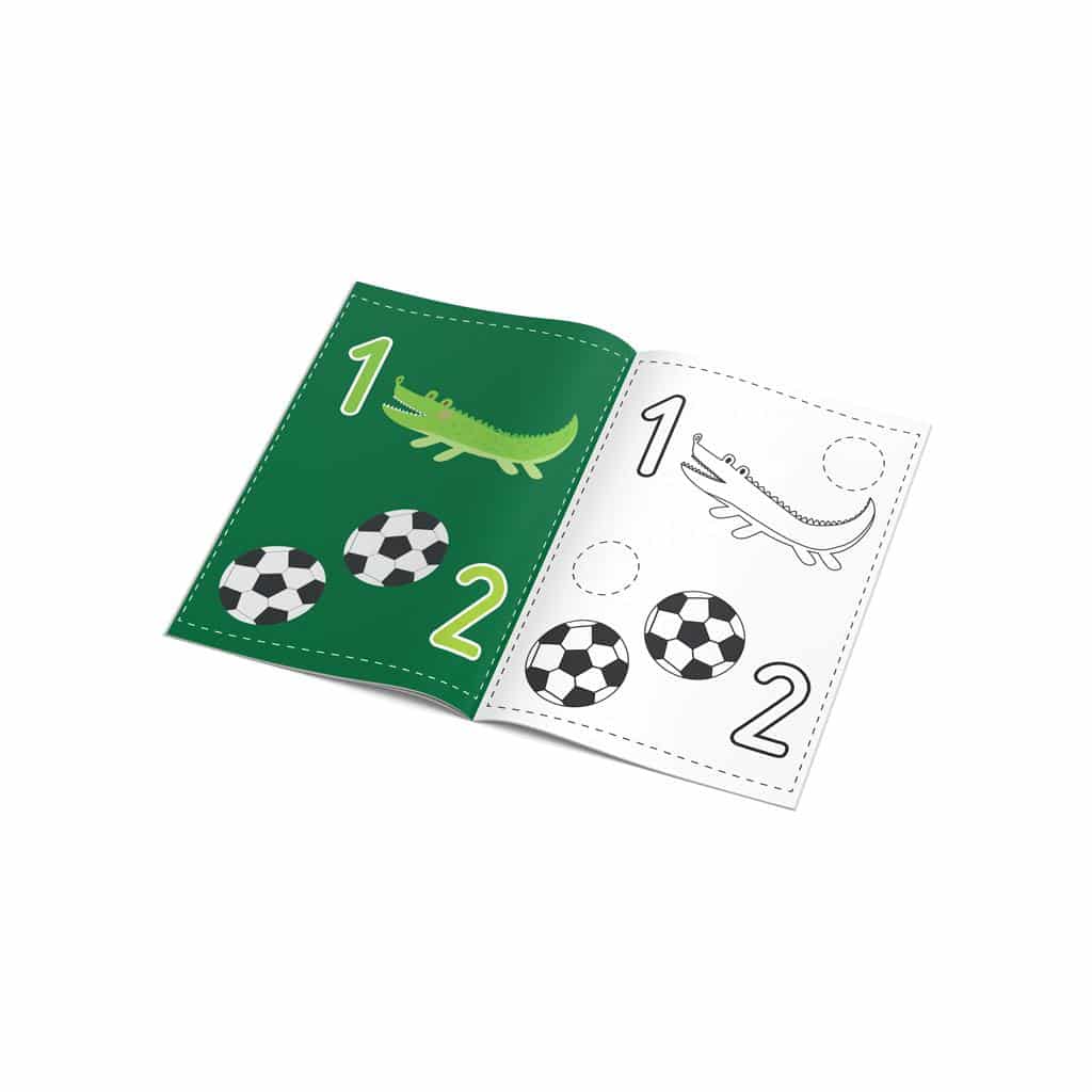 Βιβλιο Ζωγραφικης Α4 24Σελ Αριθμοι