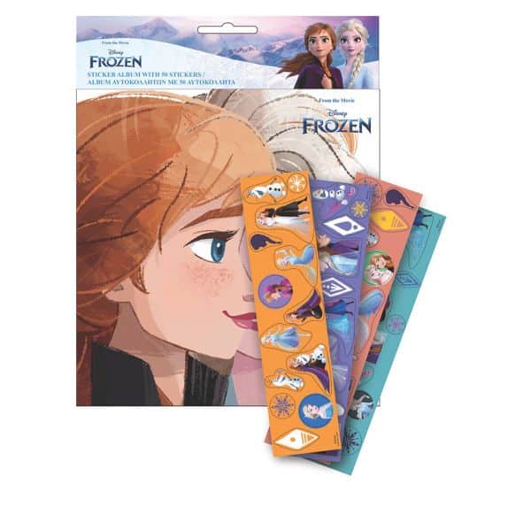 Gim Sticker Album Με Αυτοκολλητα Frozen