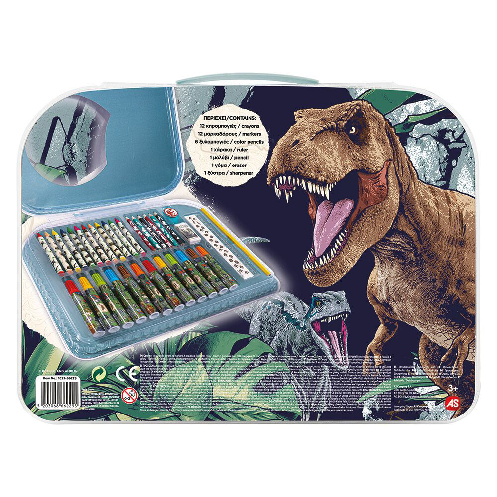 AS CompanyAS Company Art Case Σετ Ζωγραφικής Jurassic Worldpapell.gr