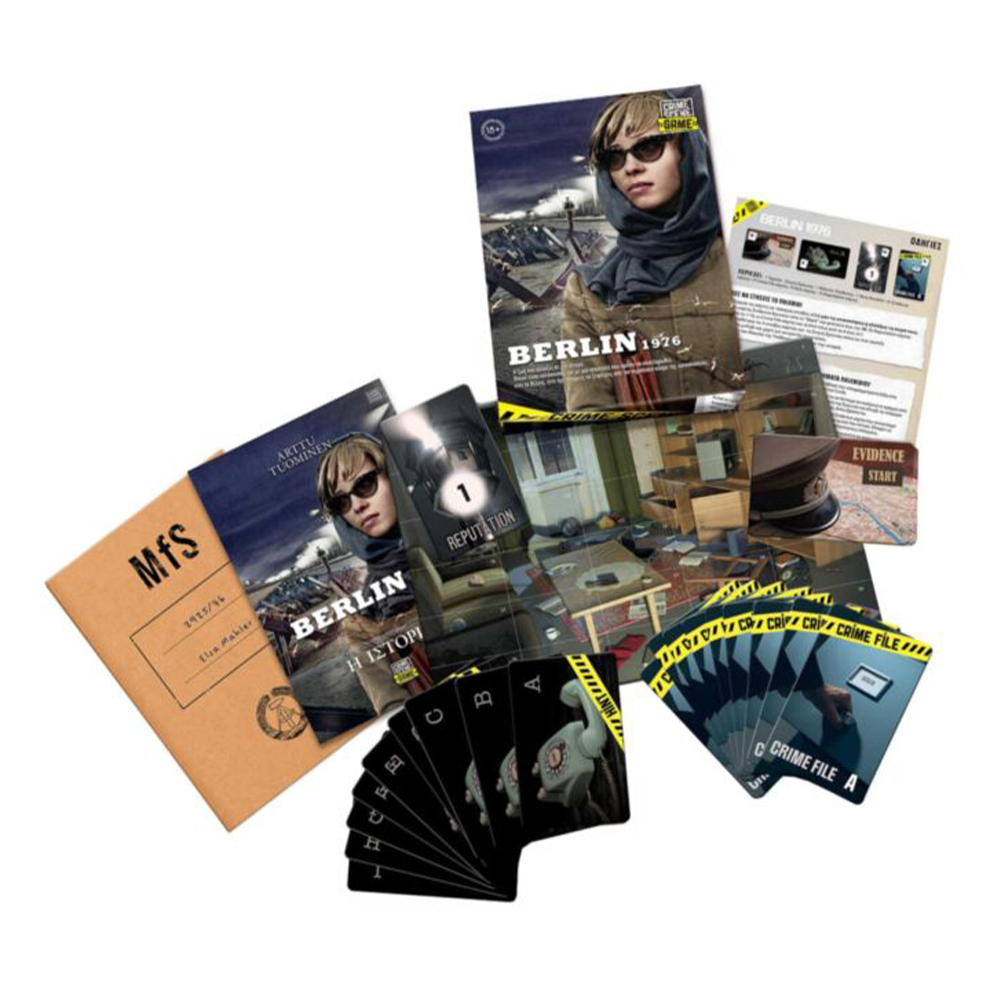 AS CompanyAS Games Επιτραπέζιο Παιχνίδι Crime Scene Berlin 1976papell.gr
