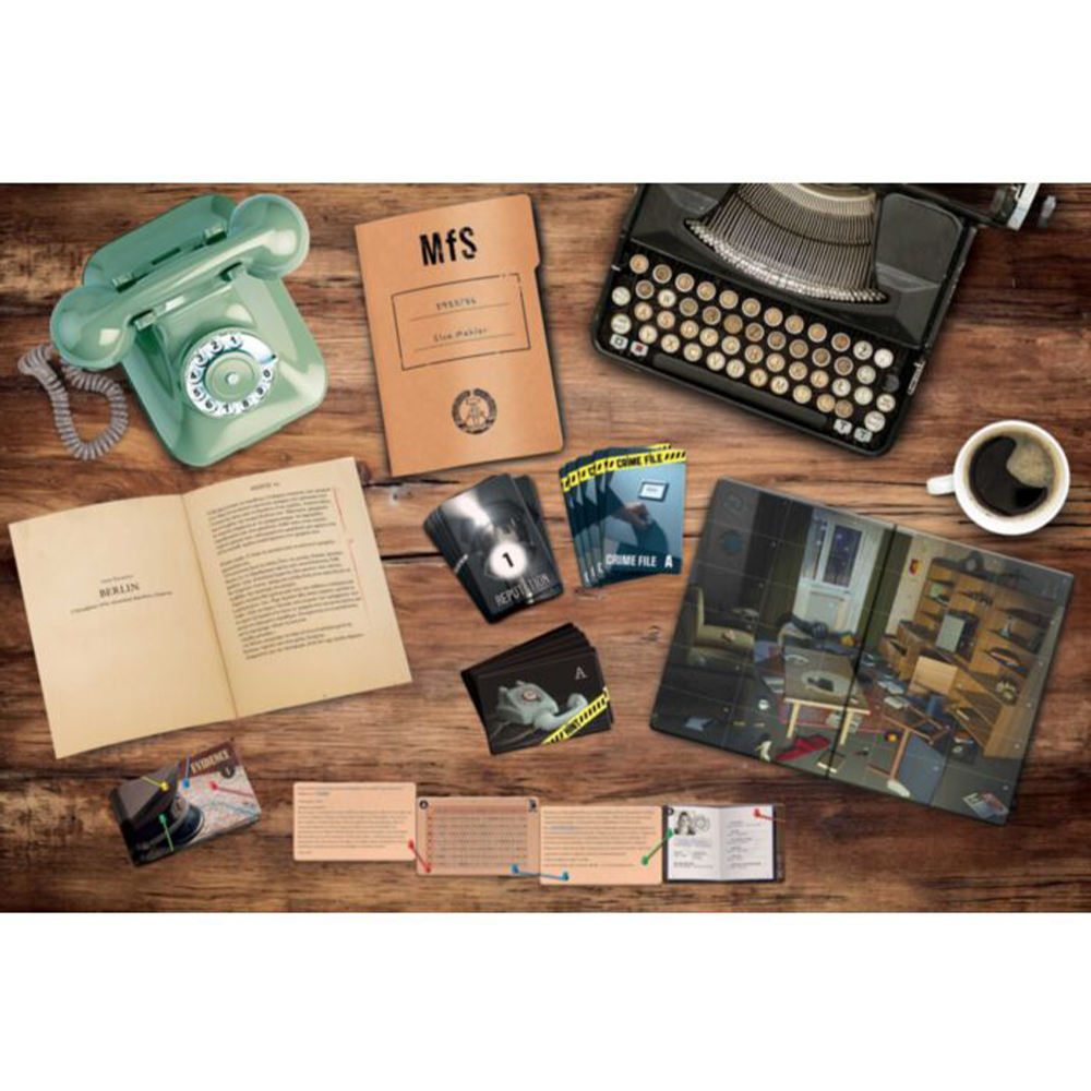 AS CompanyAS Games Επιτραπέζιο Παιχνίδι Crime Scene Berlin 1976papell.gr