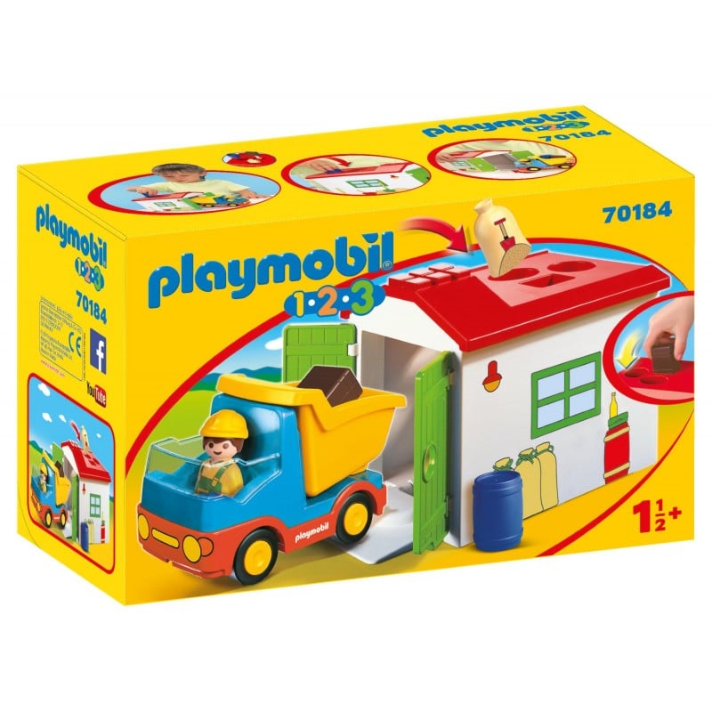 70184 Playmobil Φορτηγο Με Γκαραζ