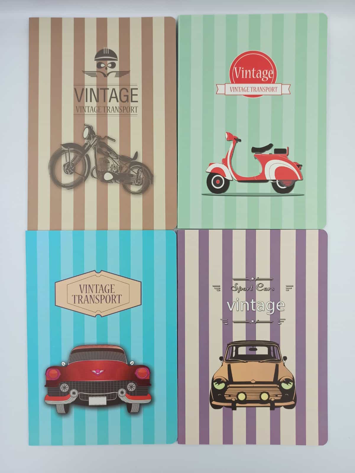 Τετραδιο Καρφιτσα Vintage