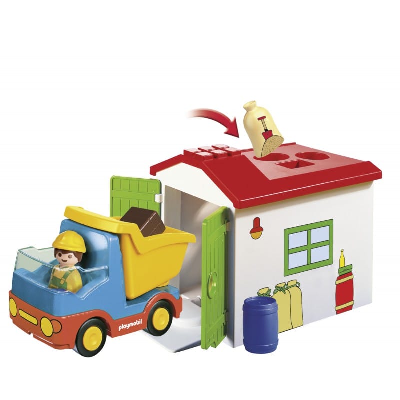 70184 Playmobil Φορτηγο Με Γκαραζ