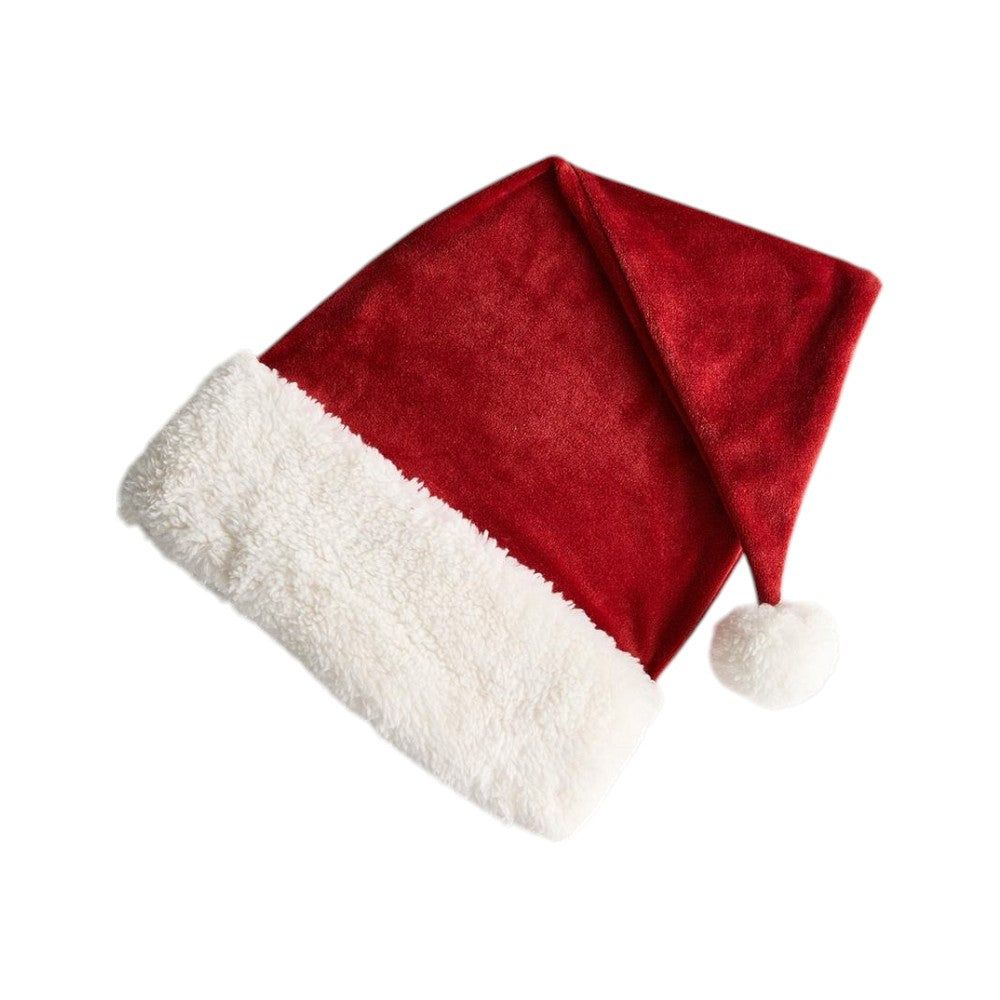 OEMΧριστουγεννιάτικος Βελούδινος Σκούφος Άγιου Βασίληpapell.gr