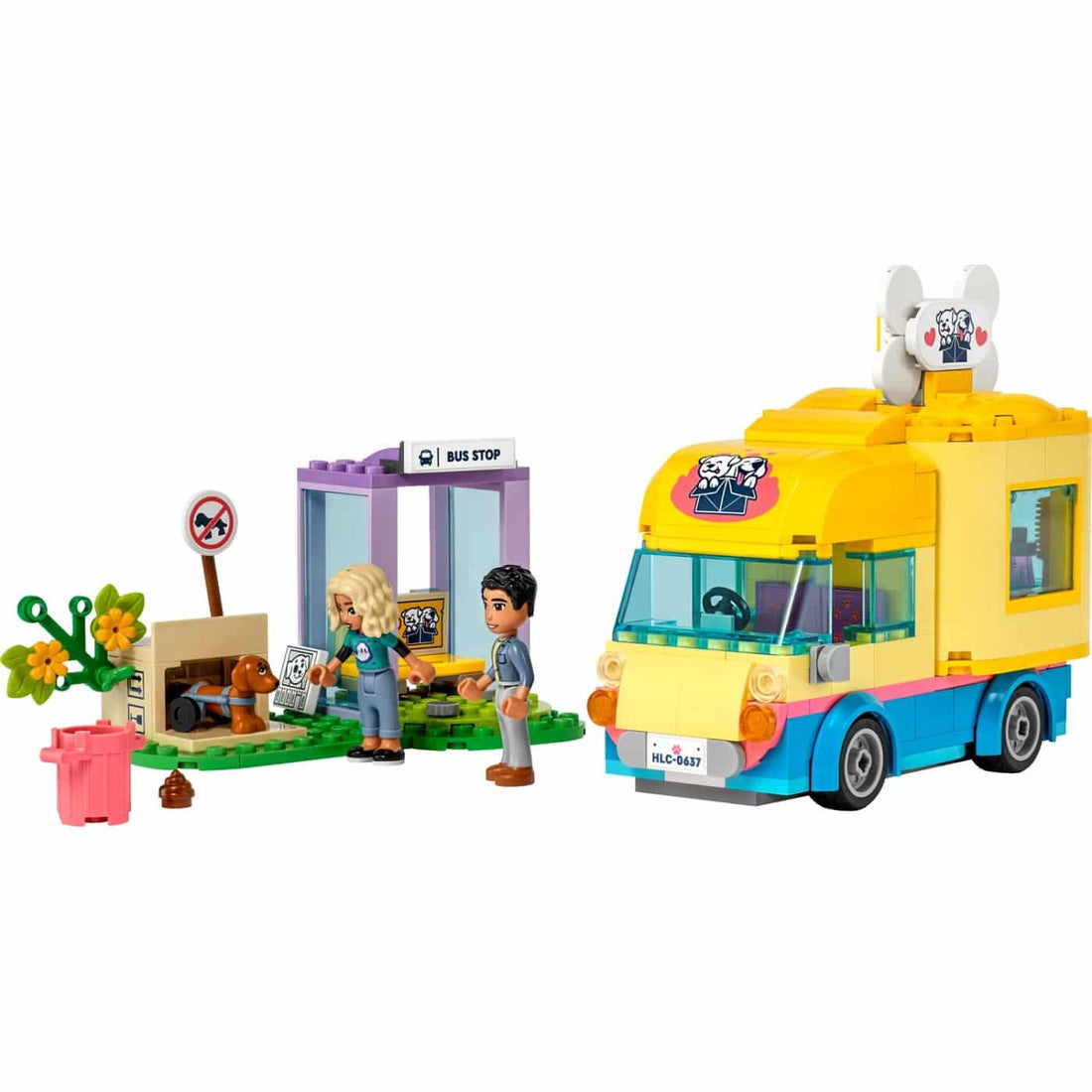 41741 Lego Friends Βανακι Διασωσης Σκυλων