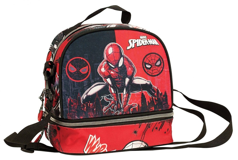 Gim Τσαντακι Φαγητου Οβαλ Spiderman Comic